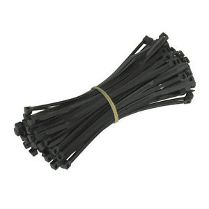 Cable ties, pack of 100 - 4.5mm x 200mm